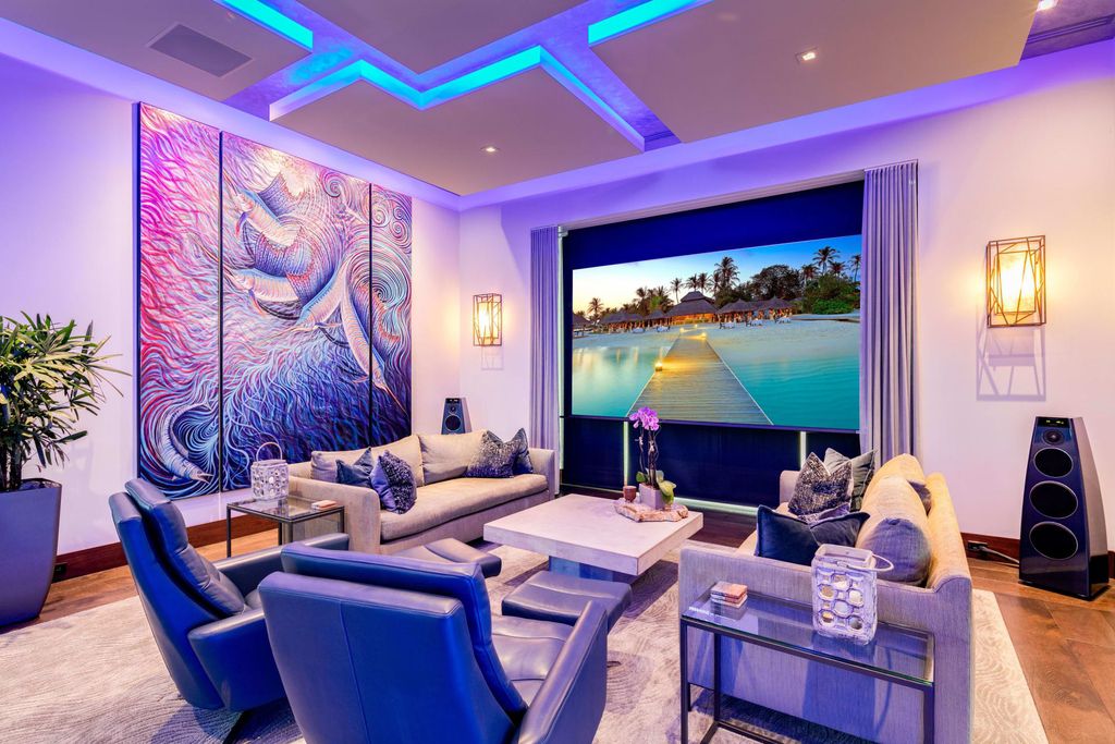 The Contemporary Mansion in Florida is a magnificent Balinese inspired point lot estate overlooking the Intracoastal now available for sale. This home located at 141 Bay Colony Dr, Fort Lauderdale, Florida; offering 6 bedrooms and 9 bathrooms with over 10,000 square feet of living spaces.