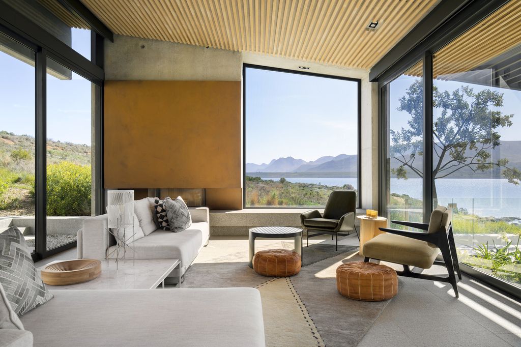 Panoramic Views of The Landscape with Benguela Cove House by SAOTA