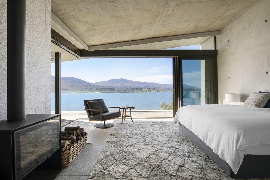 Panoramic Views of The Landscape with Benguela Cove House by SAOTA