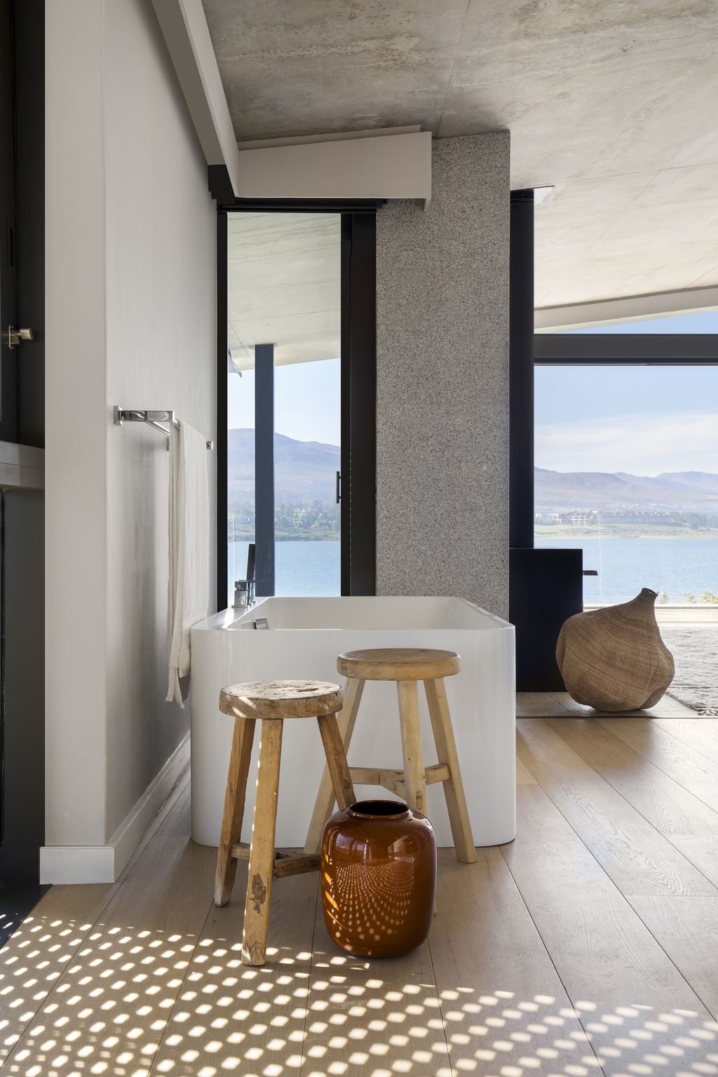 Panoramic Views of The Landscape with Benguela Cove House by SAOTA
