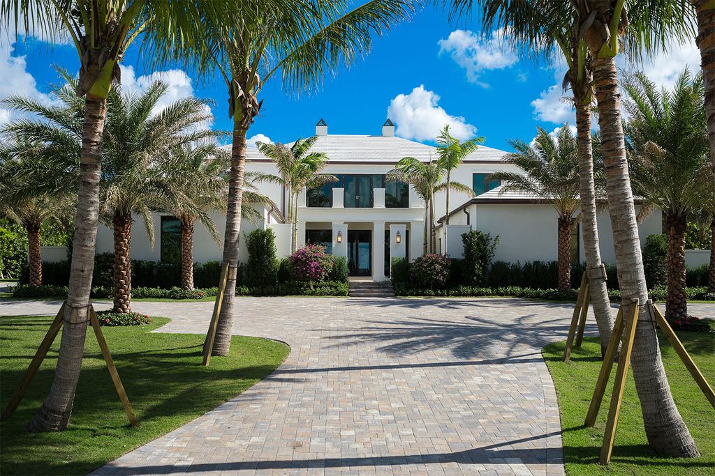 This Picturesque Ocean Views House in Florida built and designed by the award-winning team of Mark Timothy, Affiniti Architects, and Marc-Michaels Interior Design