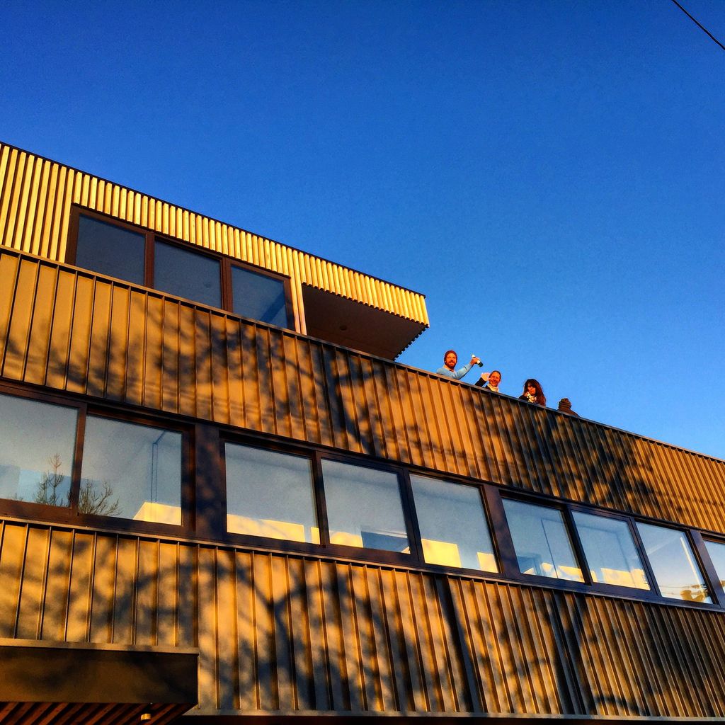 Prominent Presence of St Kilda East Townhouses by Jost Architects