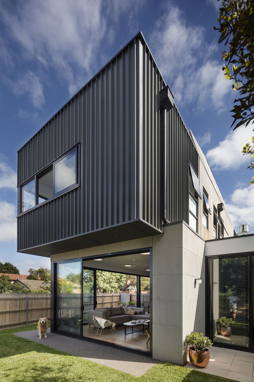 Prominent Presence of St Kilda East Townhouses by Jost Architects