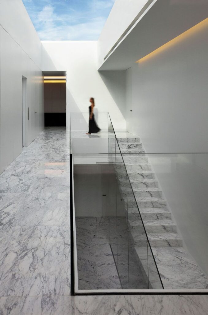 The Modern Two-storey Aluminum House by Fran Silvestre Arquitectos