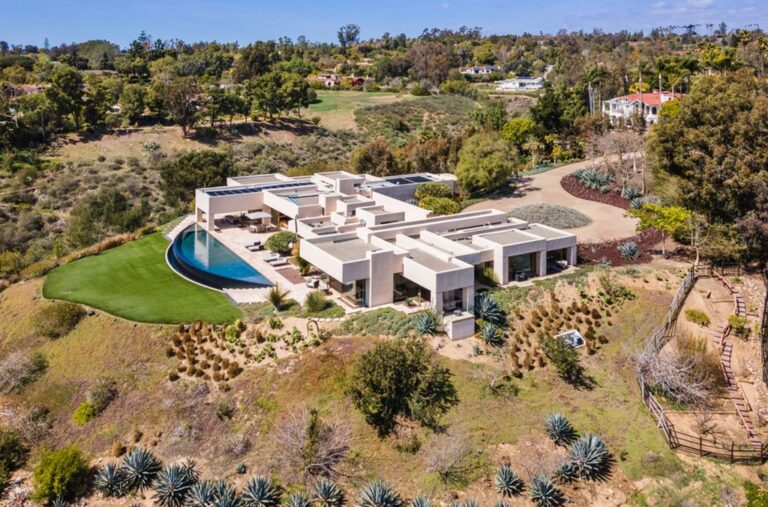 $13,950,000 Rancho Santa Fe Home is Amazing Modern Work of Art
