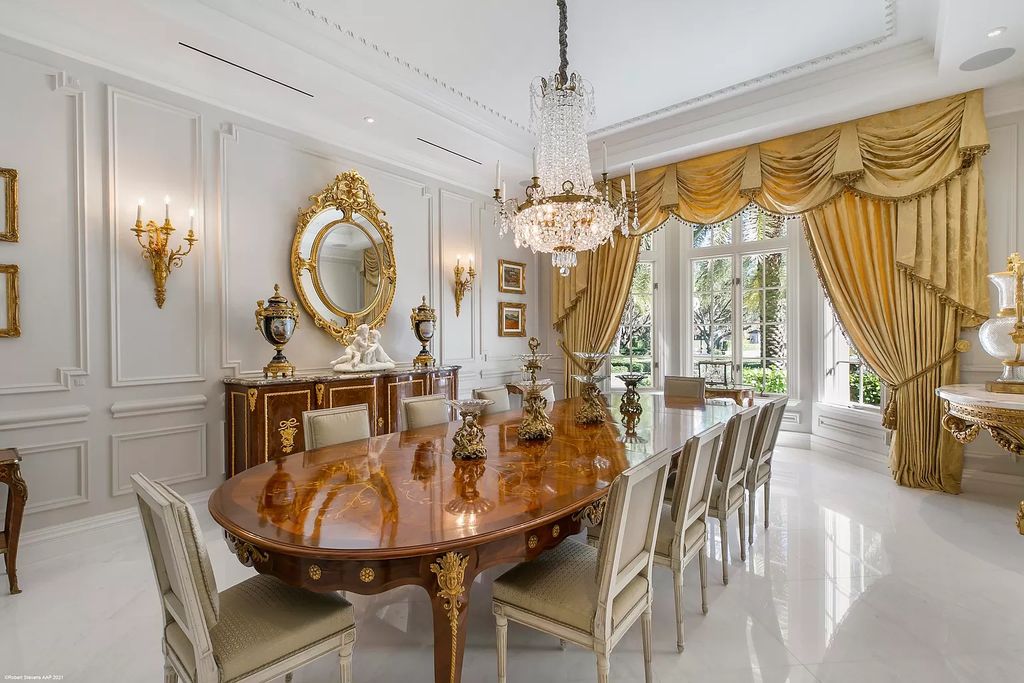 The Jupiter Home is an elegant French Country estate in one of the most sought over locations within The Bears Club now available for sale. This home located at 146 Bears Club Dr, Jupiter, Florida; offering 5 bedrooms and 10 bathrooms with over 10,000 square feet of living spaces.