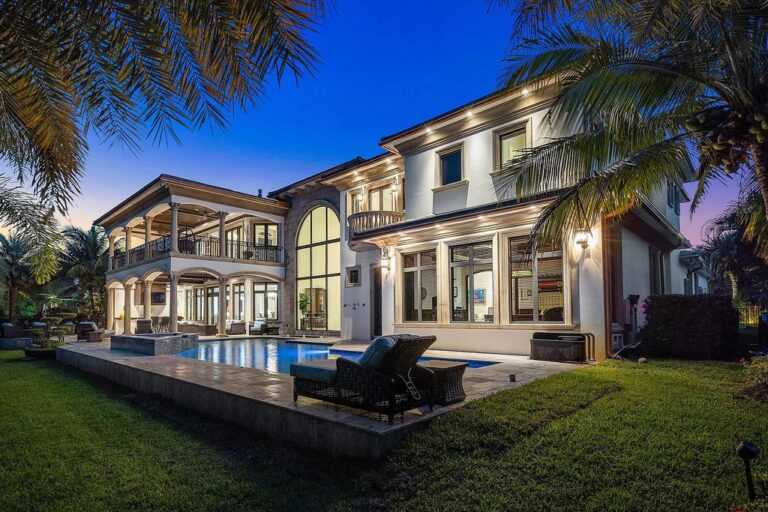 This $5.95m Transitional Home Is One Of The Finest Estates In Parkland