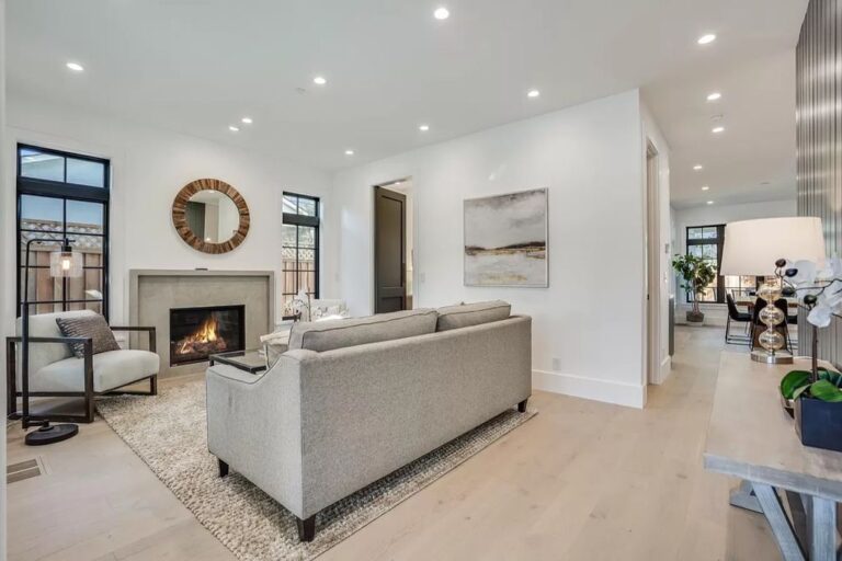 $6,400,000 Menlo Park New Construction Home is Absolutely Stunning