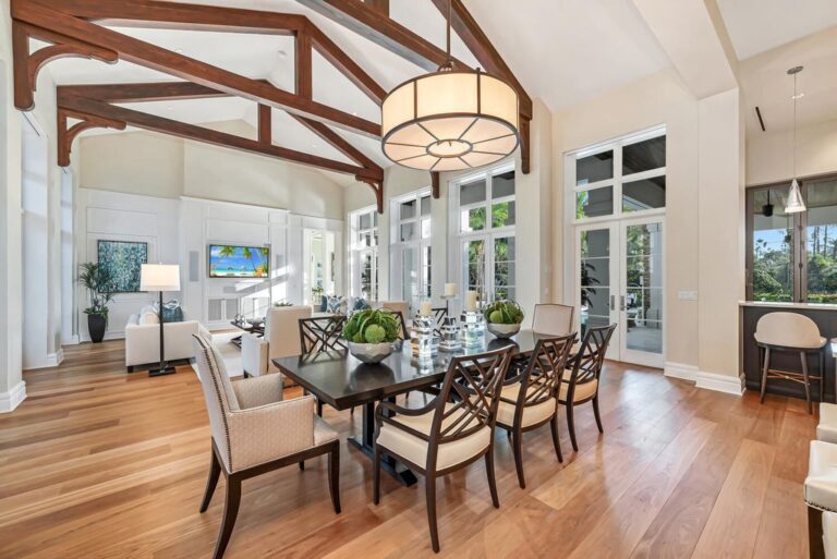 This $5,195,000 Exceptional Naples Home comes with the sophistication