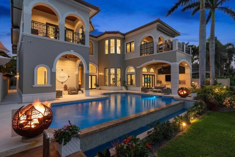 This one of a kind Home in Boca Raton asking $10,000,000 comes with Exquisite Renovation