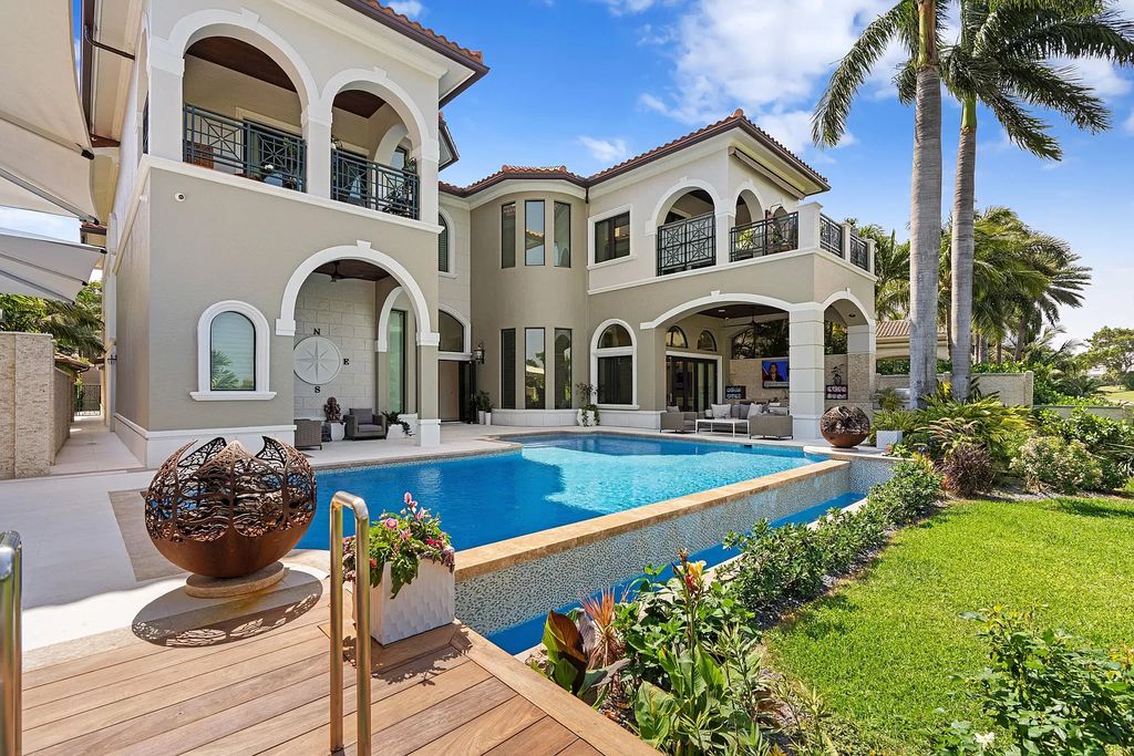 The Home in Boca Raton is a magnificent estate in the most exclusive community of Mizner Lake Estates now available for sale. This home located at 349 Mizner Lake Estates Drive, Boca Raton, Florida; offering 6 bedrooms and 8 bathrooms with over 9,000 square feet of living spaces.