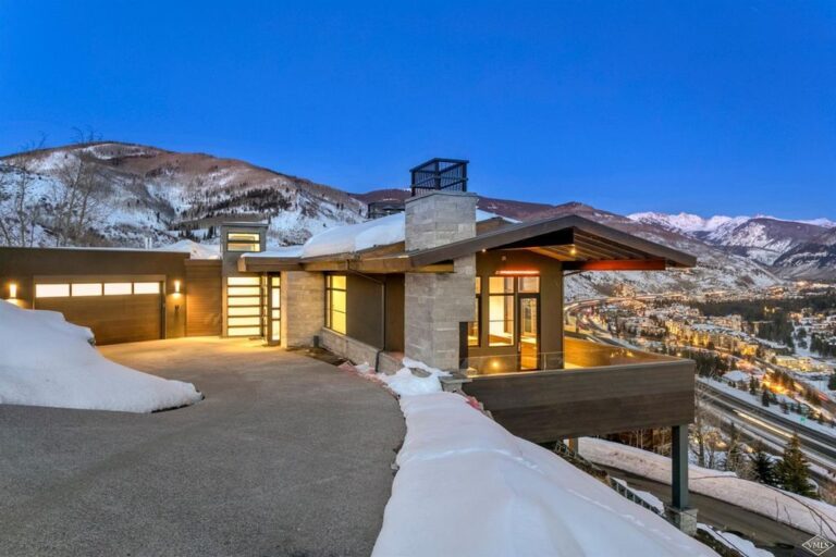 Vail’s Newest Mountain Luxury Home with Quintessential Views seeks for $8,500,000