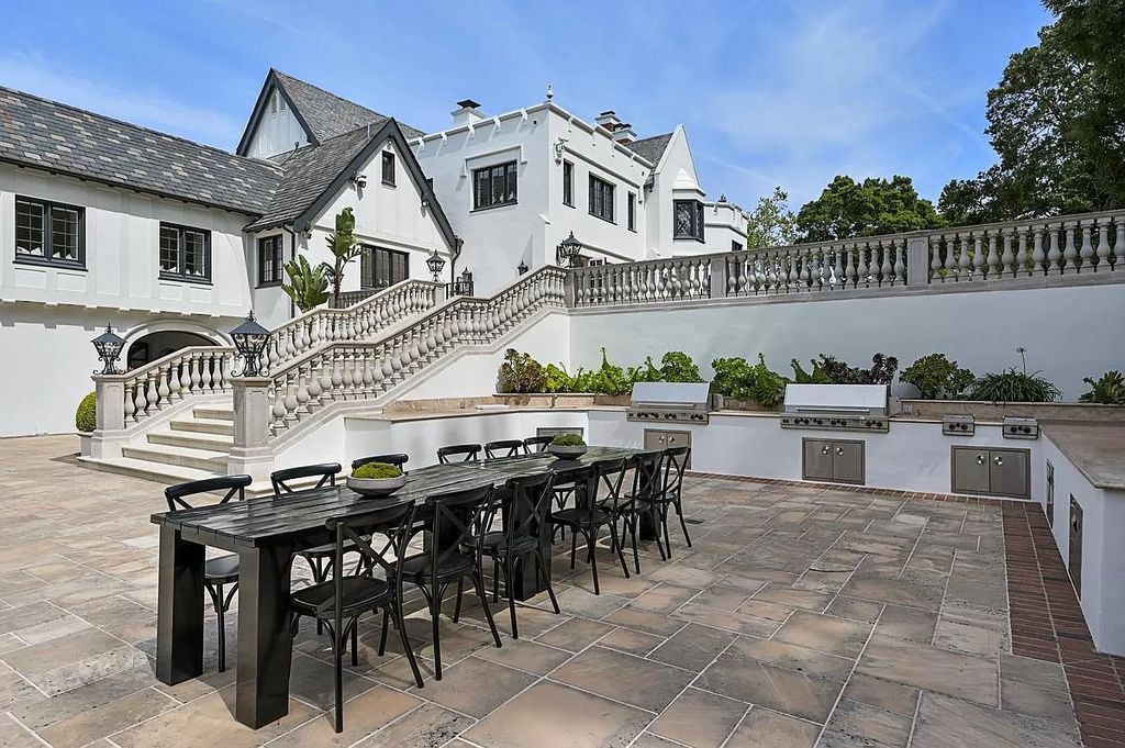 The Hillsborough Home is a private estate is located amongst an impressive assemblage of residences featuring sweeping bay views now available for sale. This home located at 3080 Ralston Ave, Hillsborough, California