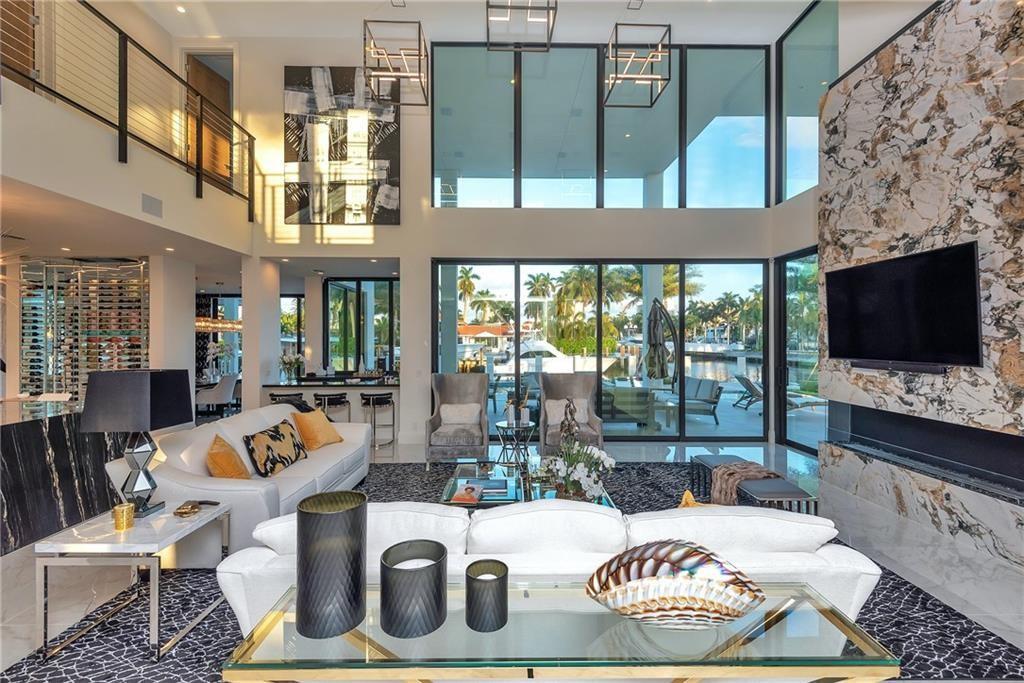 The Fort Lauderdale Home is a new European inspired estate embraced in fashion, design, architecture, elegance and beauty now available for sale. This home located at 2 Fiesta Way, Fort Lauderdale, Florida