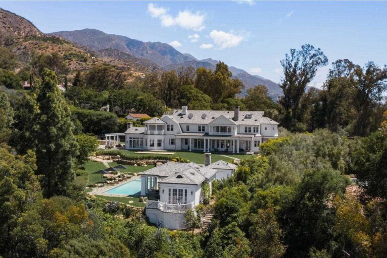 35,000,000 Magnificent Ocean and Mountain Views California Mansion