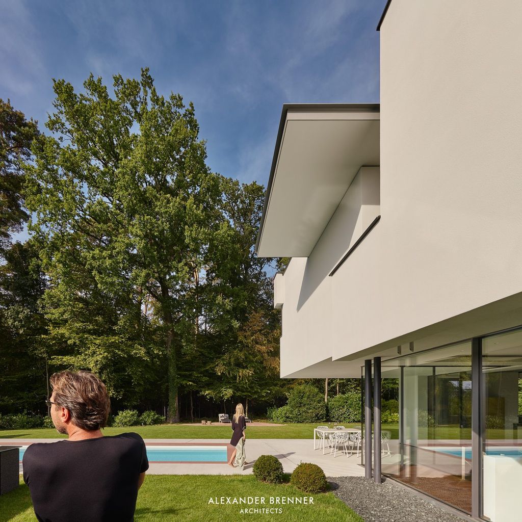 A Prominent Haus am Wald Residence by Alexander Brenner Architects