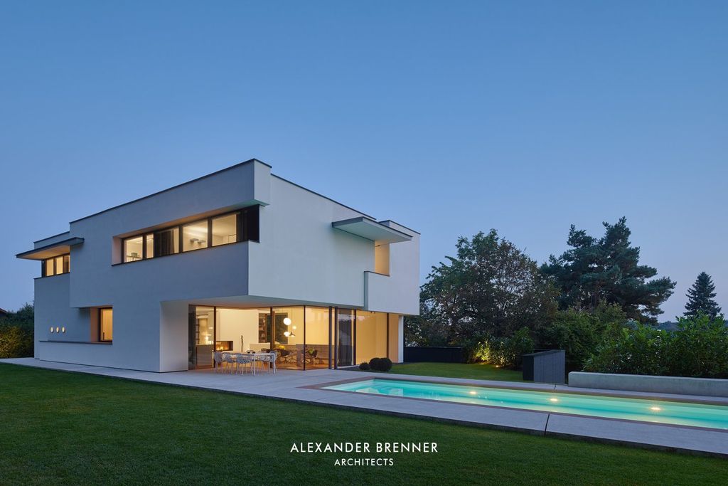 A Prominent Haus am Wald Residence by Alexander Brenner Architects