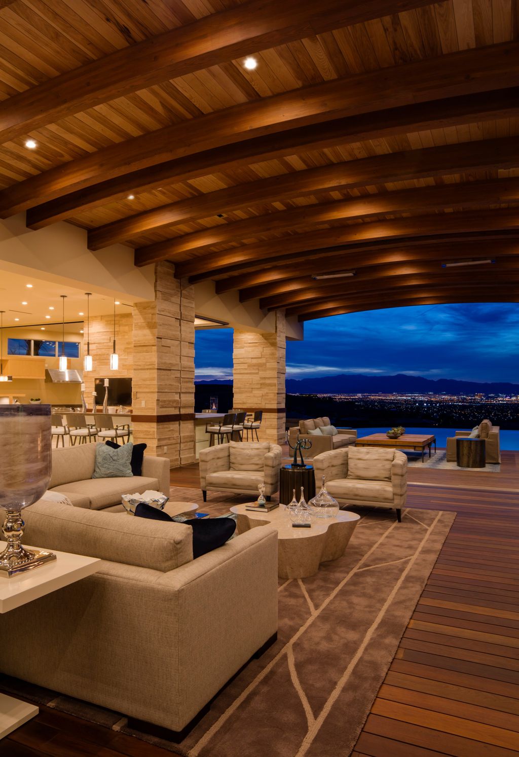 Aesthetic House in Nevada known as Waters Edge at MacDonald Highlands is designed and built by legendary Sun West Custom Homes. Elevated on a ridge within the coveted MacDonald Highlands community, this awe-inspiring estate showcases the most phenomenal views