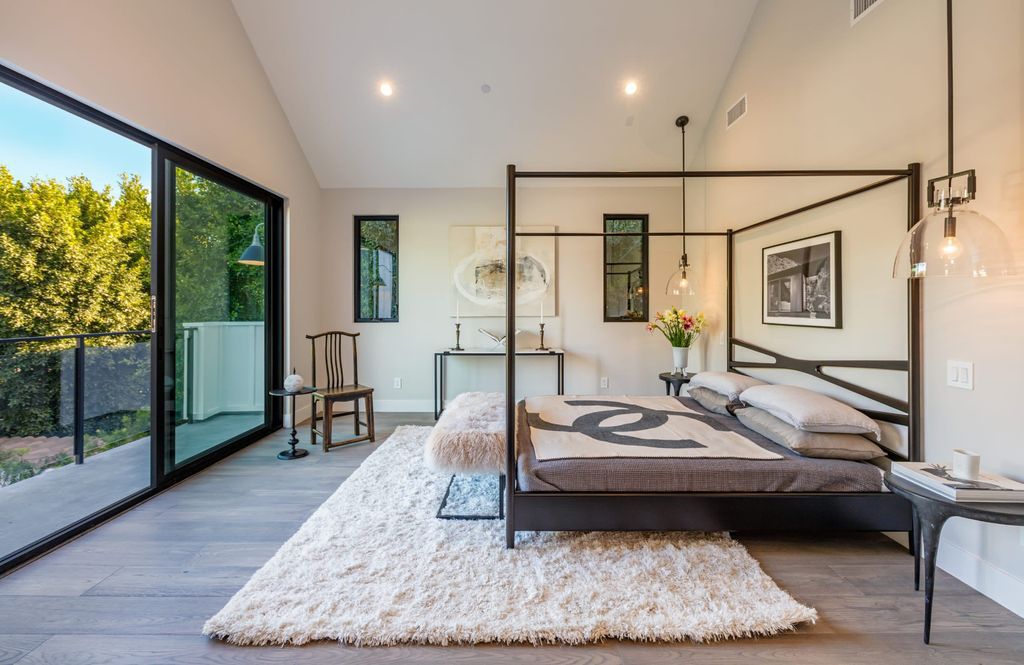 The Modern Farmhouse in Beverly Hills is a timeless, architectural custom-built estate with exclusive, high-end designer finishes now available for sale. This home located at 220 S Wetherly Dr, Beverly Hills, California