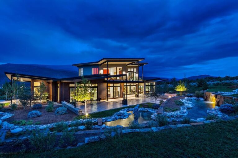 An Architecturally Sophisticated Contemporary Home in Colorado for Sale at $13,900,000