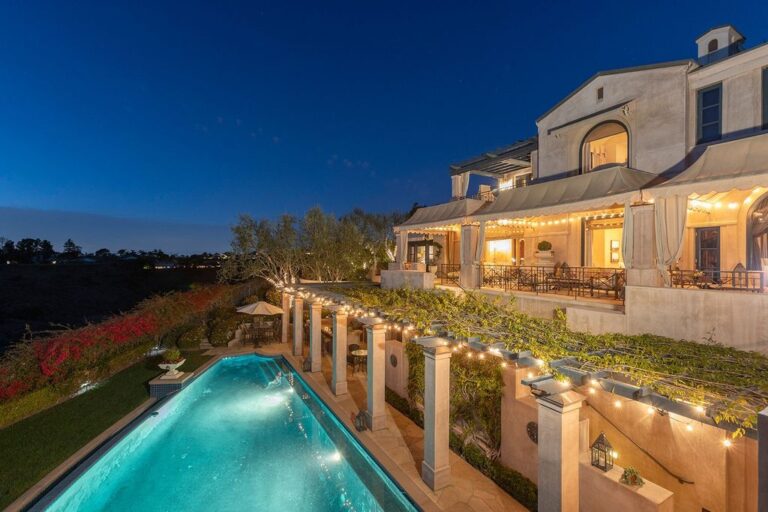 A $23,900,000 Extraordinary Newport Beach Villa with Unimpeded View