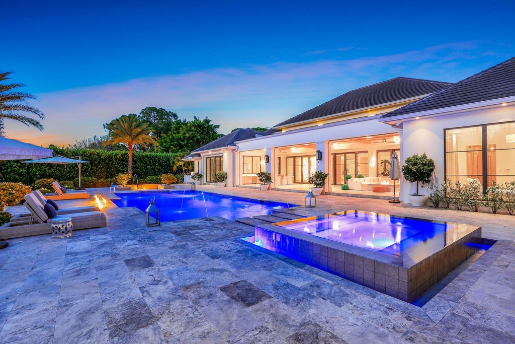 The Home in Naples is an ultra-luxury resort coupled with all the comforts with every detail was meticulously planned now available for sale. This home located at 705 Myrtle Rd, Naples, Florida; offering 6 bedrooms and 9 bathrooms with over 12,900 square feet of living spaces. 