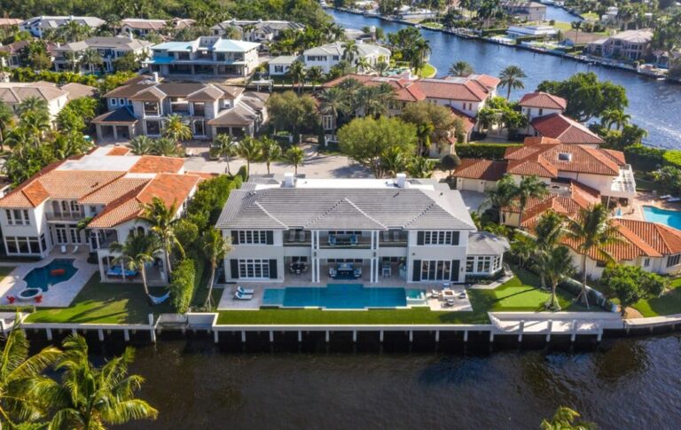 Butterfly Palm Waterway Magnificent Home in Florida Built by Wietsma Lippolis Construction