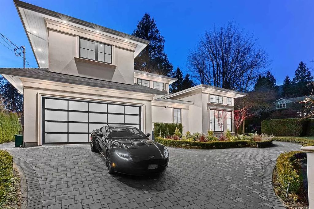 The Elegant Classic European Estate in West Vancouver is an architectural masterpiece now available for sale. This home located at 1595 19th St, West Vancouver, BC V7V 3X5, Canada