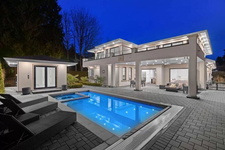 Elegant Classic European Estate in West Vancouver