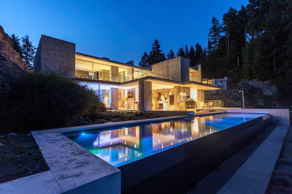 The Extraordinary Seaside Place Villa in West Vancouver situated in a world-class private gated community now available for sale. This home located at 5340 Seaside Pl, West Vancouver, BC V7W 3E2, Canada