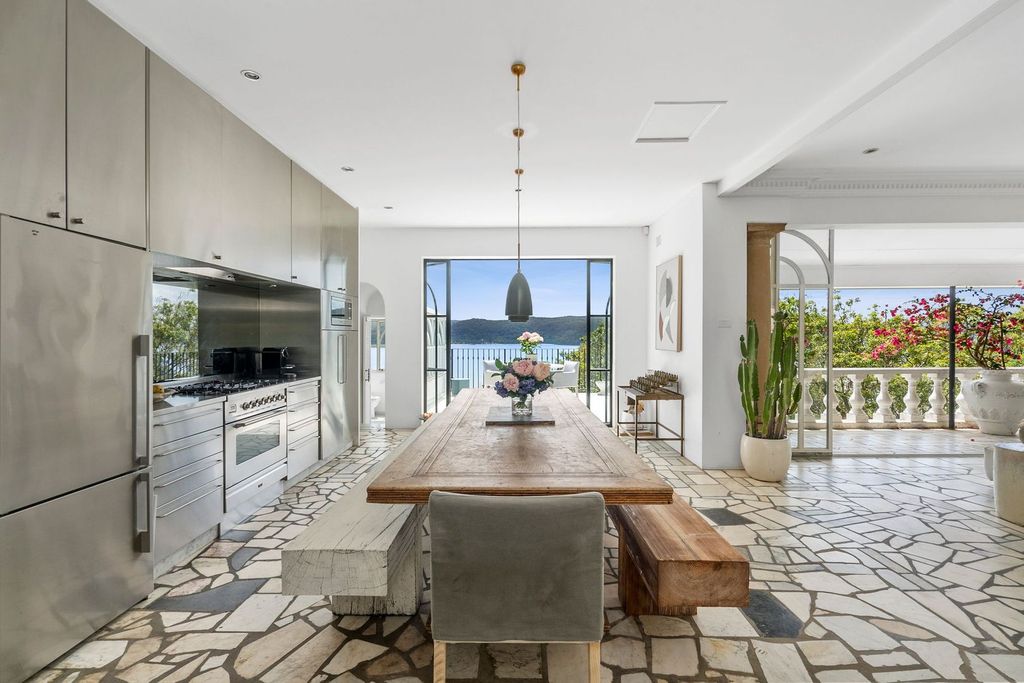 Gorgeous Palm Beach villa in New South Wales with idyllic views of Pittwater bay for sale