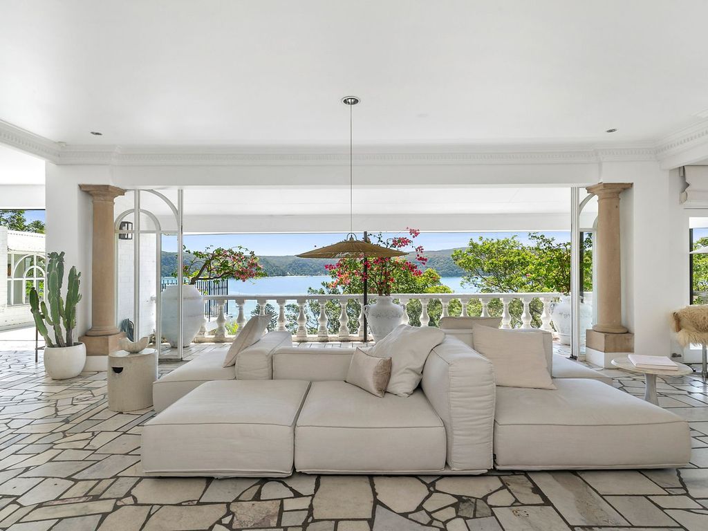 Gorgeous Palm Beach villa in New South Wales with idyllic views of Pittwater bay for sale