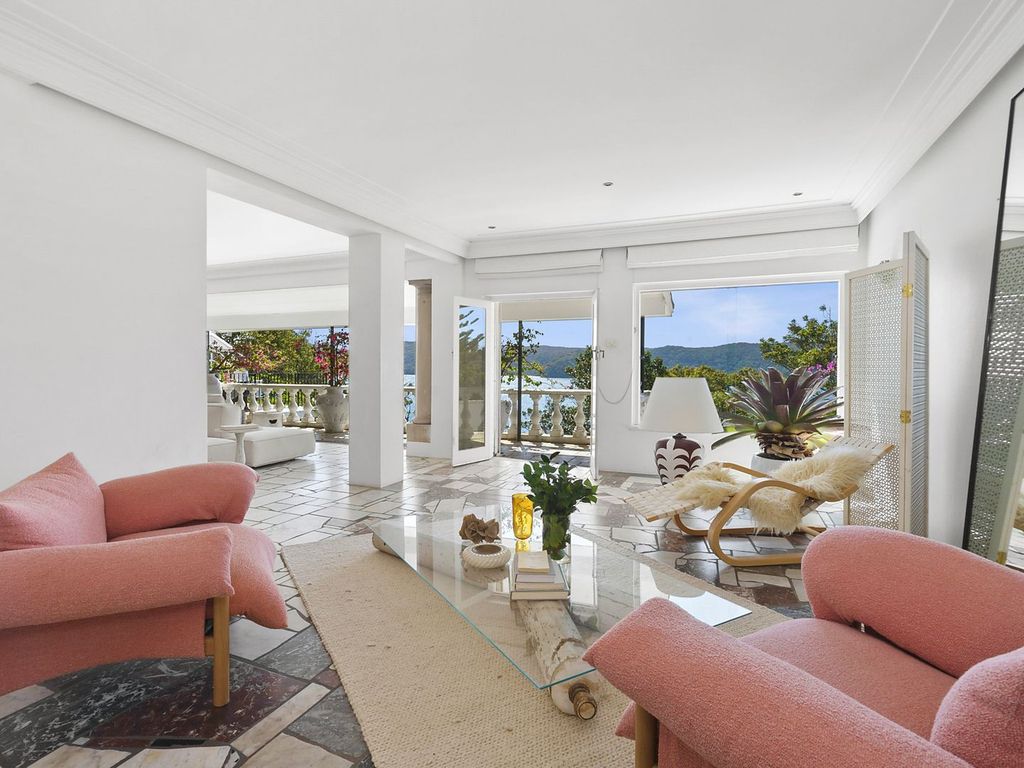 Gorgeous Palm Beach villa in New South Wales with idyllic views of Pittwater bay for sale