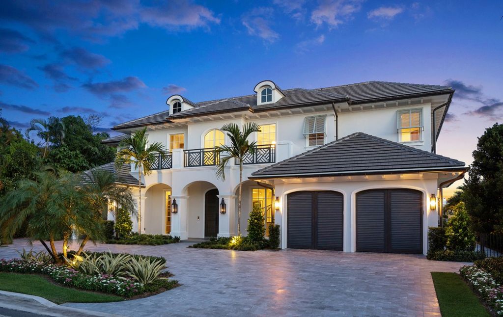 This Insanely Beautiful Boca Raton Villa was executed by J.P. DiMisa Luxury Homes, Inc. Perching in the most prestigious Royal Palm Yacht & Country Club, this 9,000 square foot home is a celebration of quality, design and superior craftsmanship