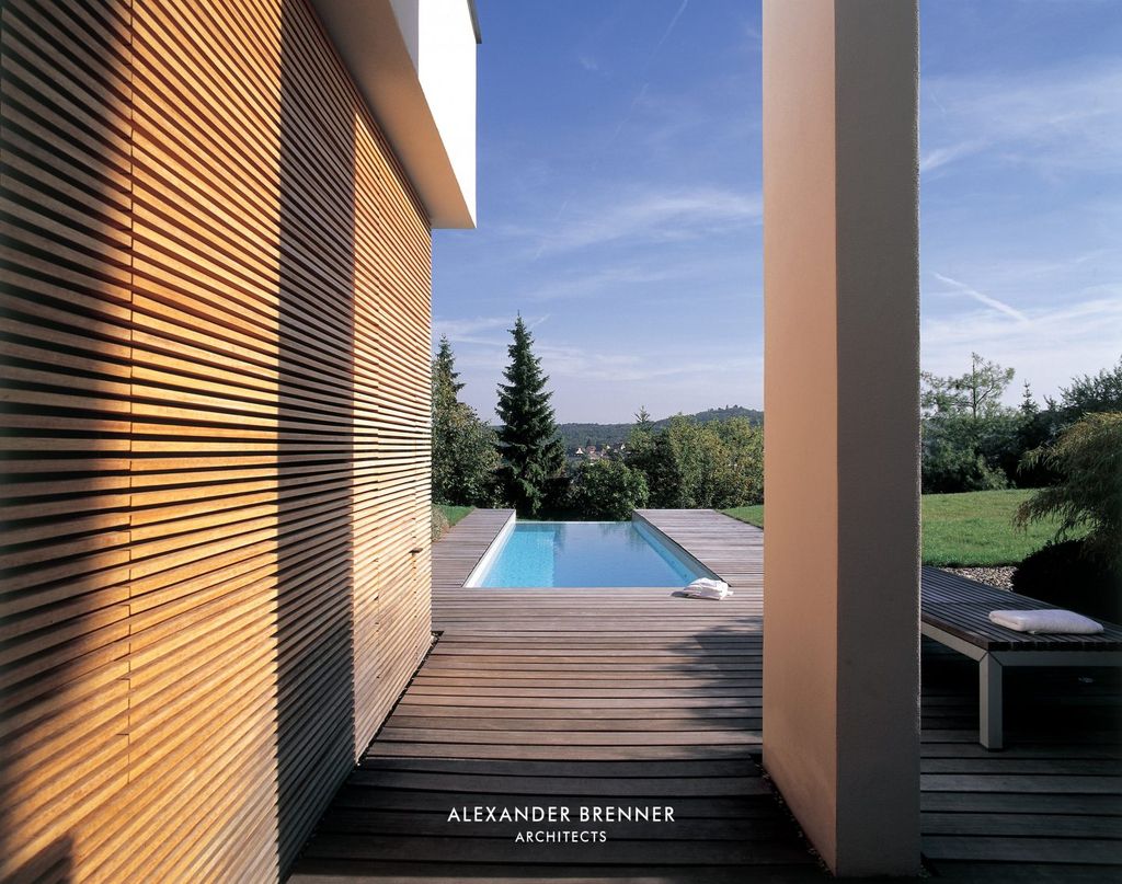 Miki 1 Villa, Beautiful Modern Duplex Villa by Alexander Brenner Architects