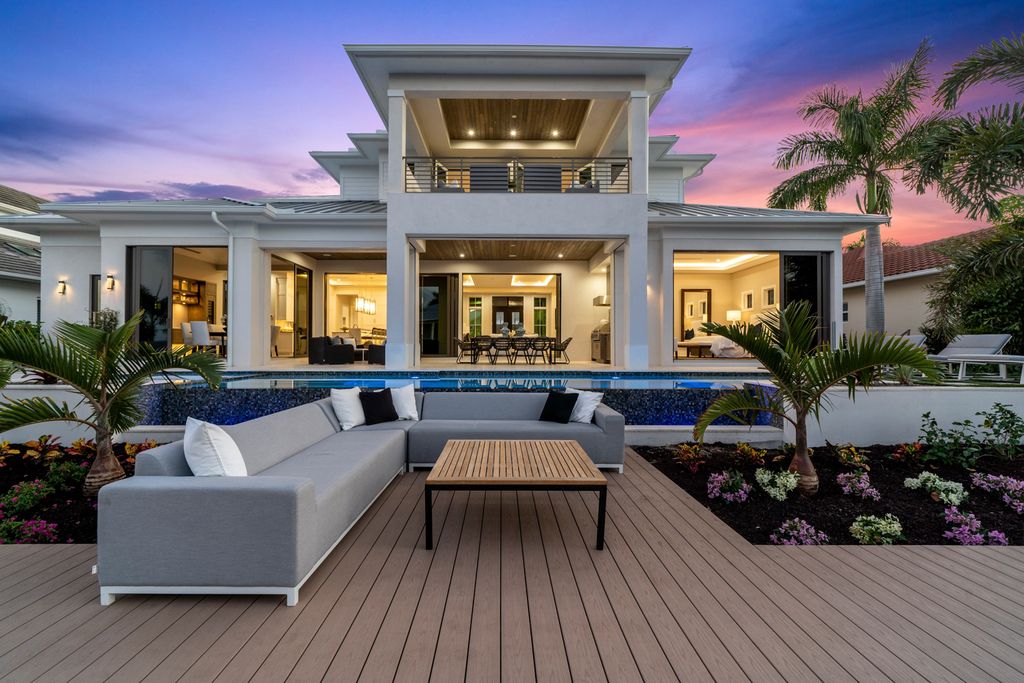 This Mind-Blowing Waterfront Naples Estate was executed by prestigious Gulfstream Homes. This villa redefines understated luxury, in a way that is unparalleled in the marketplace today
