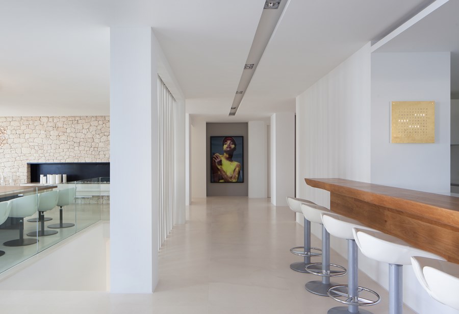 Modern Roca Llisa Villa Located in Breathtaking Ibiza in Spain by SAOTA