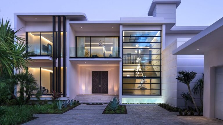 Outstanding Luxury House in Miami Beach Built by Bart Reines Luxury HomeBuilder