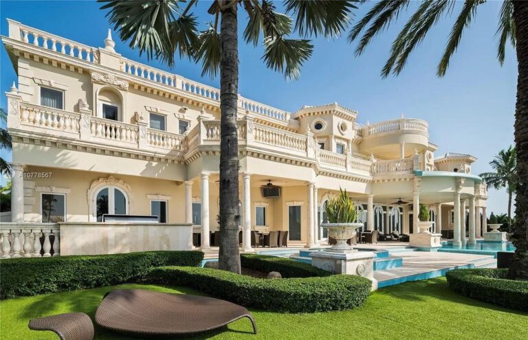 Palatial Florida Mansion with Absolutely Unparalleled Finishes