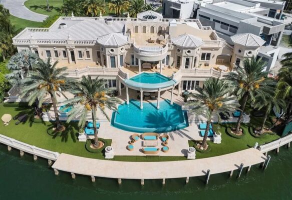 $35,000,000 Palatial Florida Mansion with Absolutely Unparalleled Finishes