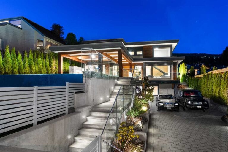 Sensational World-Class Property in West Vancouver with Jaw-Dropping Ocean Views Asking for C$6,298,000
