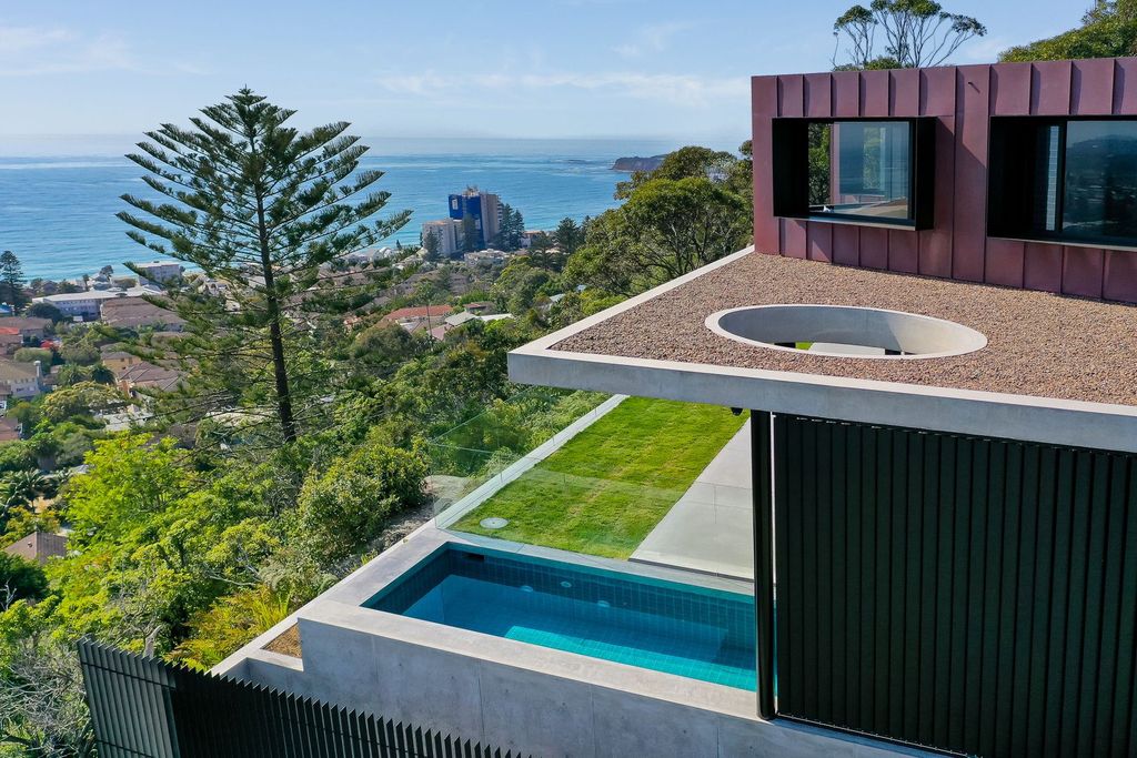 Striking home by Ian Bennett Design Studio in New South Wales for sale at $8,800,000