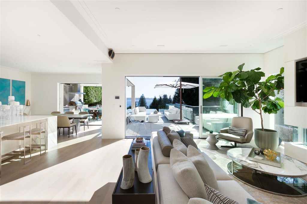 The Stunning Mediterranean Inspired Luxury Residence in West Vancouver sits among some of the finest homes now available for sale. This home located at 2919 Mathers Ave, West Vancouver, BC V7V 2J7, Canada