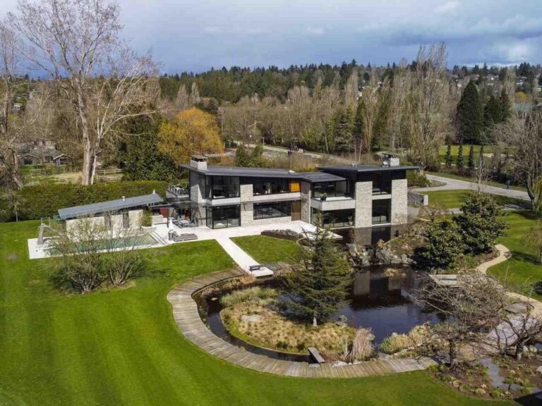 Stunning, Sprawling Mid Century Inspired Estate in Vancouver Listed for C$20,000,000