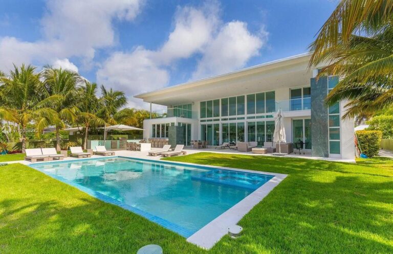 Superbly Equipped Contemporary Waterfront Home in Florida for $5.5M