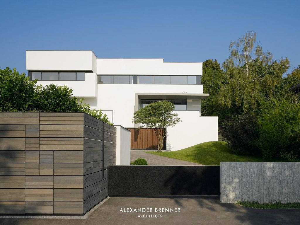 The Elegant House Strauss in Stuttgart by Alexander Brenner Architects