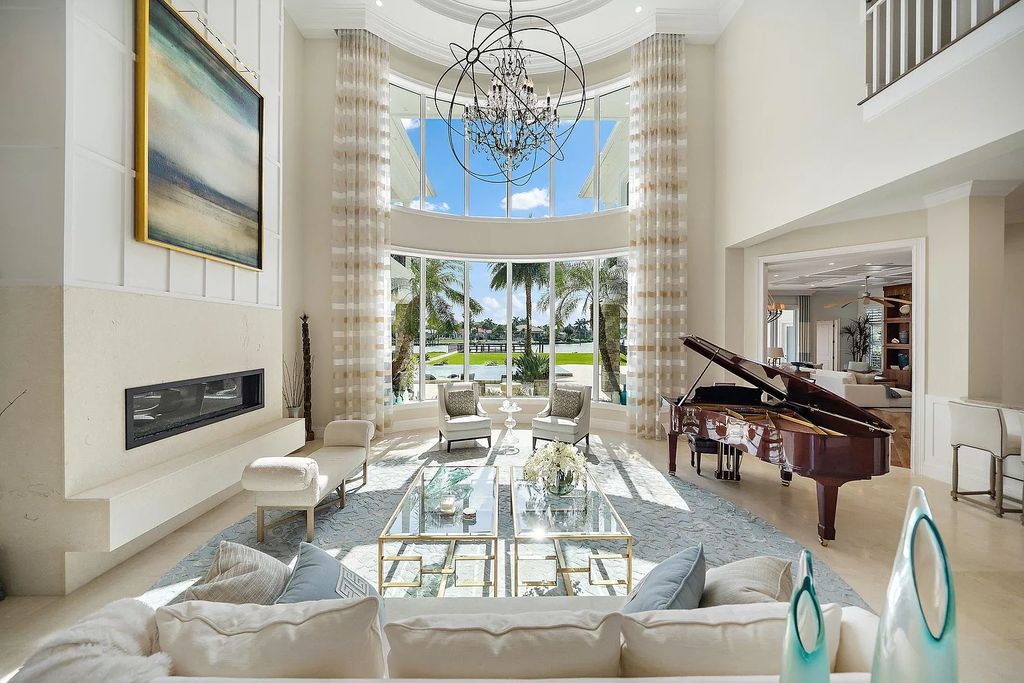 The Florida Home located directly on the Intracoastal, across from the wide water opening to Loggerhead Marina now available for sale. This home located at 13919 Chester Bay Ln, North Palm Beach, Florida