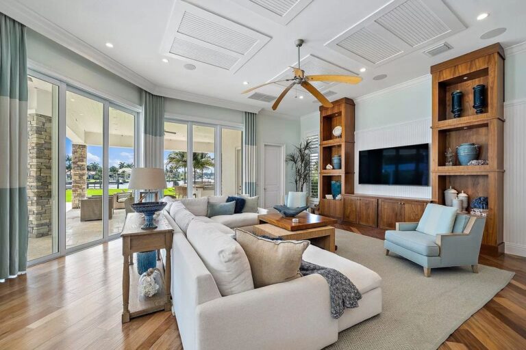 This $10.5M Amazing Florida Home offers Luxurious Intracoastal Living