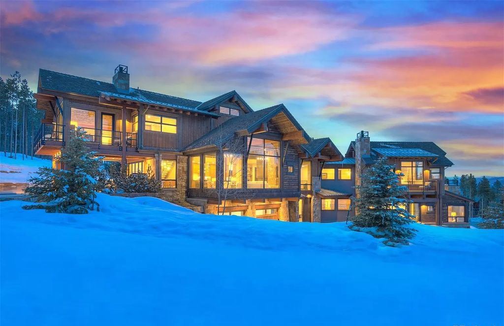 The Colorado Mountain Home is a true custom ski home with total privacy and heated back patio made for entertaining now available for sale. This home located at 460 Timber Trail Rd, Breckenridge, Colorado
