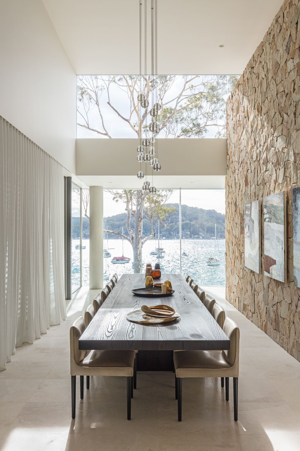 Waterfront Retreat House with Beautiful Nature by Koichi Takada Architects